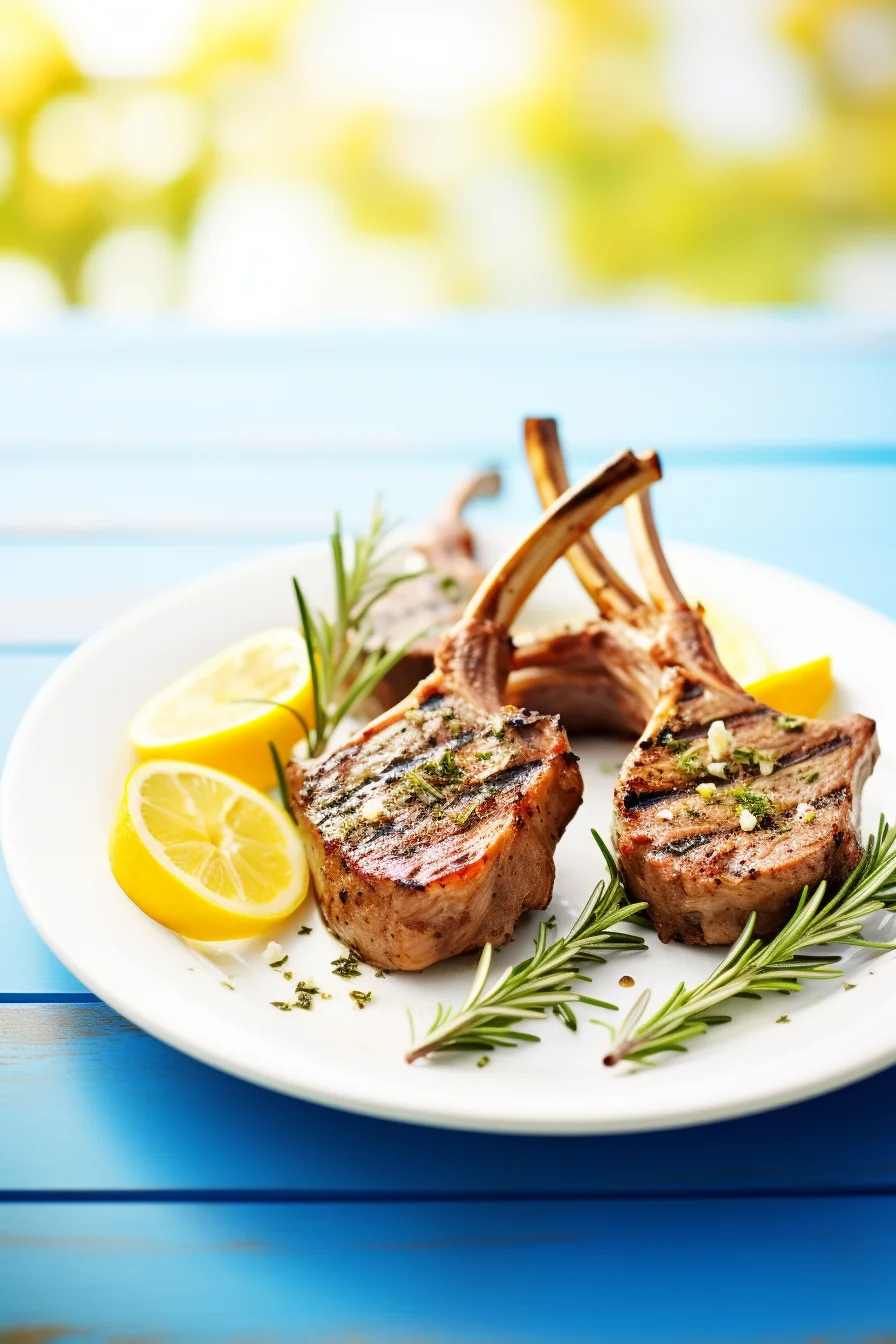 Herbes de Provence Grilled Lamb Chops