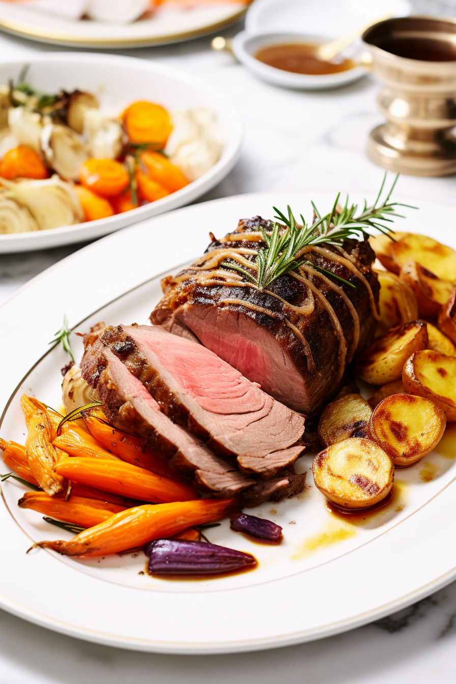 Ibizan Herb-Roasted Lamb with Garlic and Rosemary