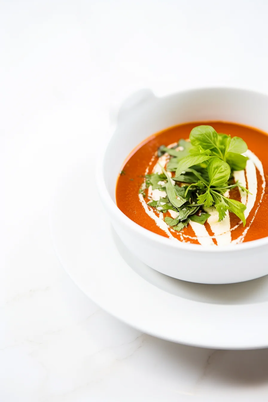 Ibizan Tomato and Roasted Pepper Gazpacho