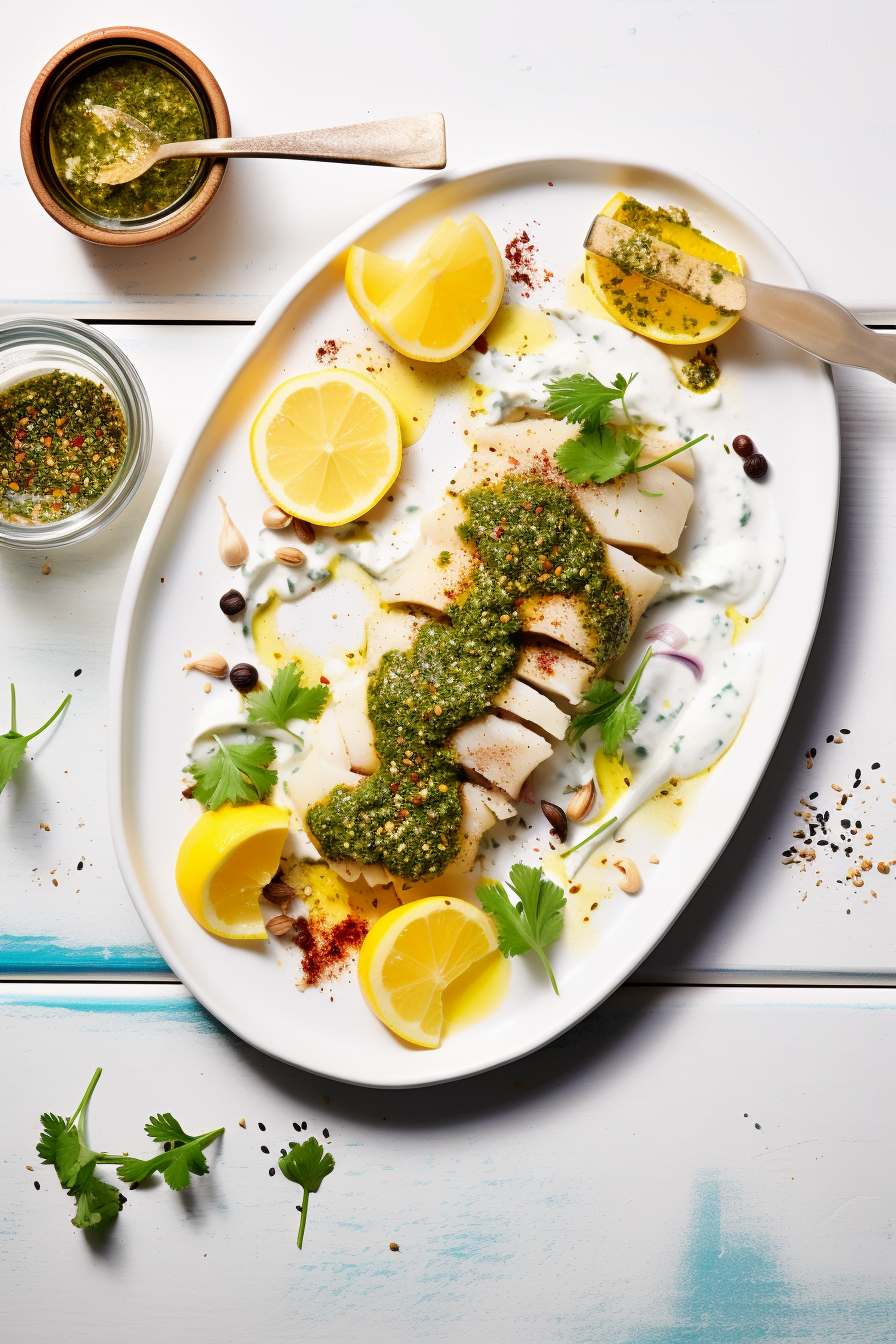Preparing Israeli Baked Fish