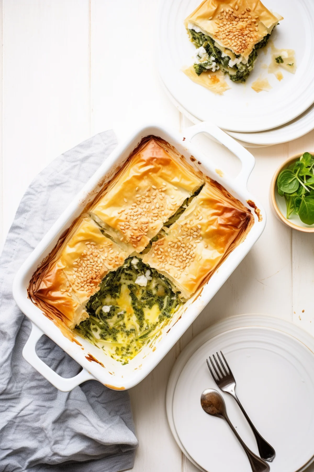 Istanbul-Style Spinach and Cheese Börek (Ispanaklı Börek)_001