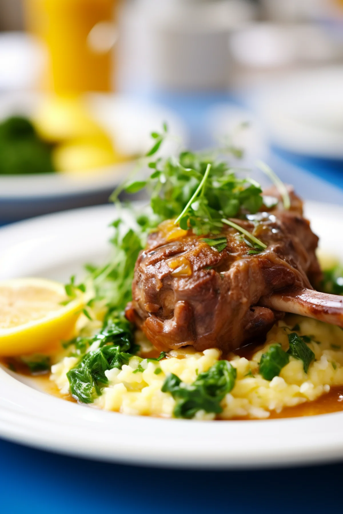 Italian Osso Buco with Gremolata and Saffron Risotto_001