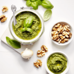 Italian Pesto Genovese with Walnut and Mint_001