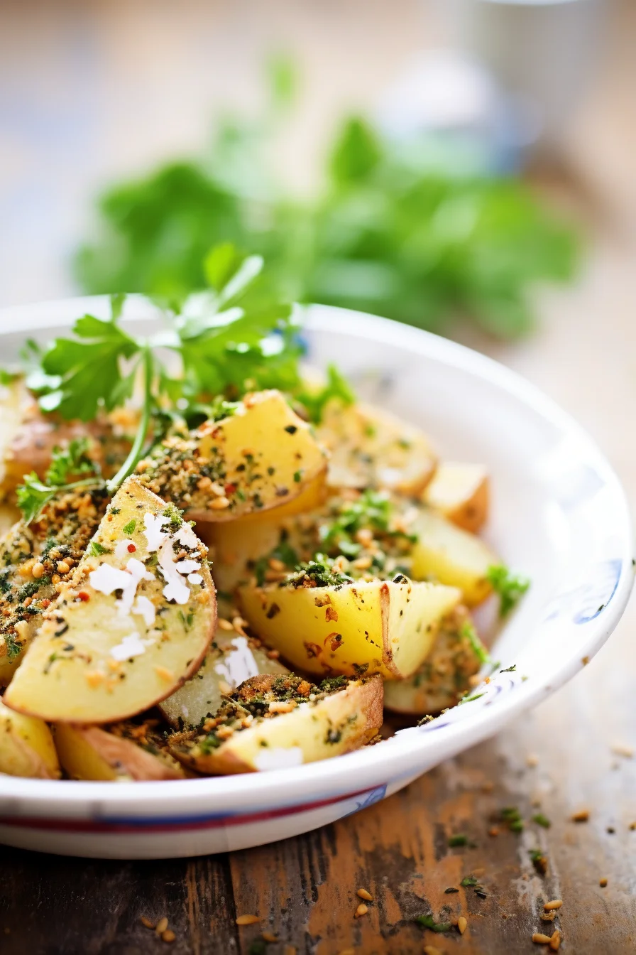Lebanese Batata Harra with Coriander and Garlic