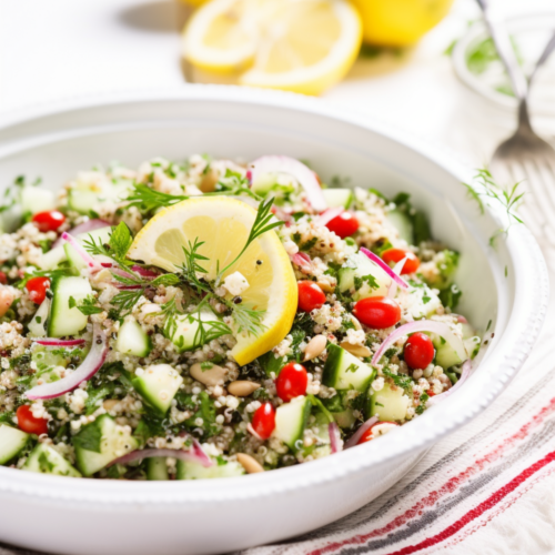 Lebanese Tabouleh with Quinoa and Pomegranate_001