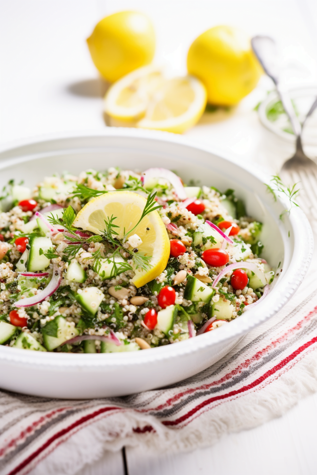 Lebanese Tabouleh with Quinoa and Pomegranate_001