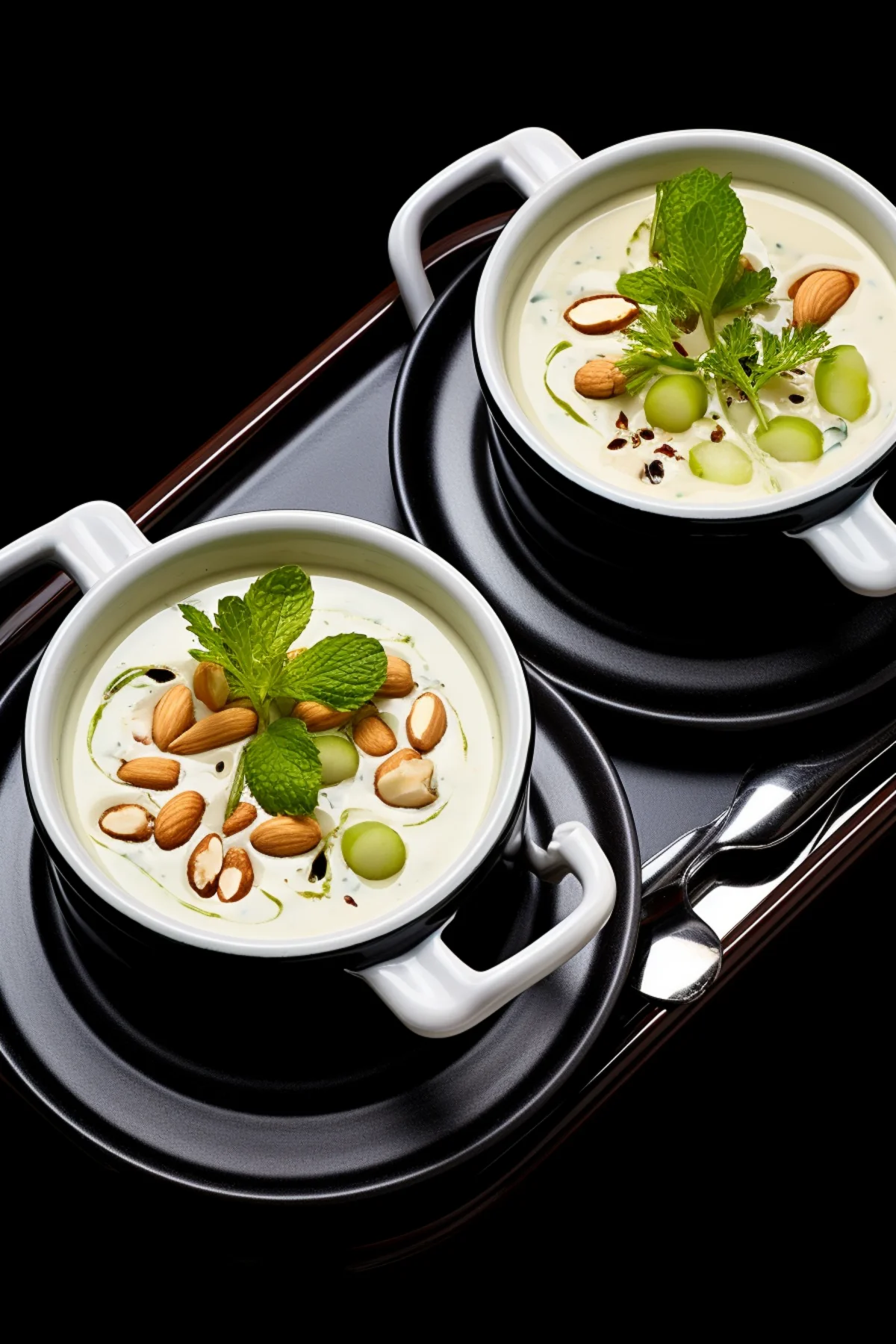 Mallorcan Almond Gazpacho with Grapes_001