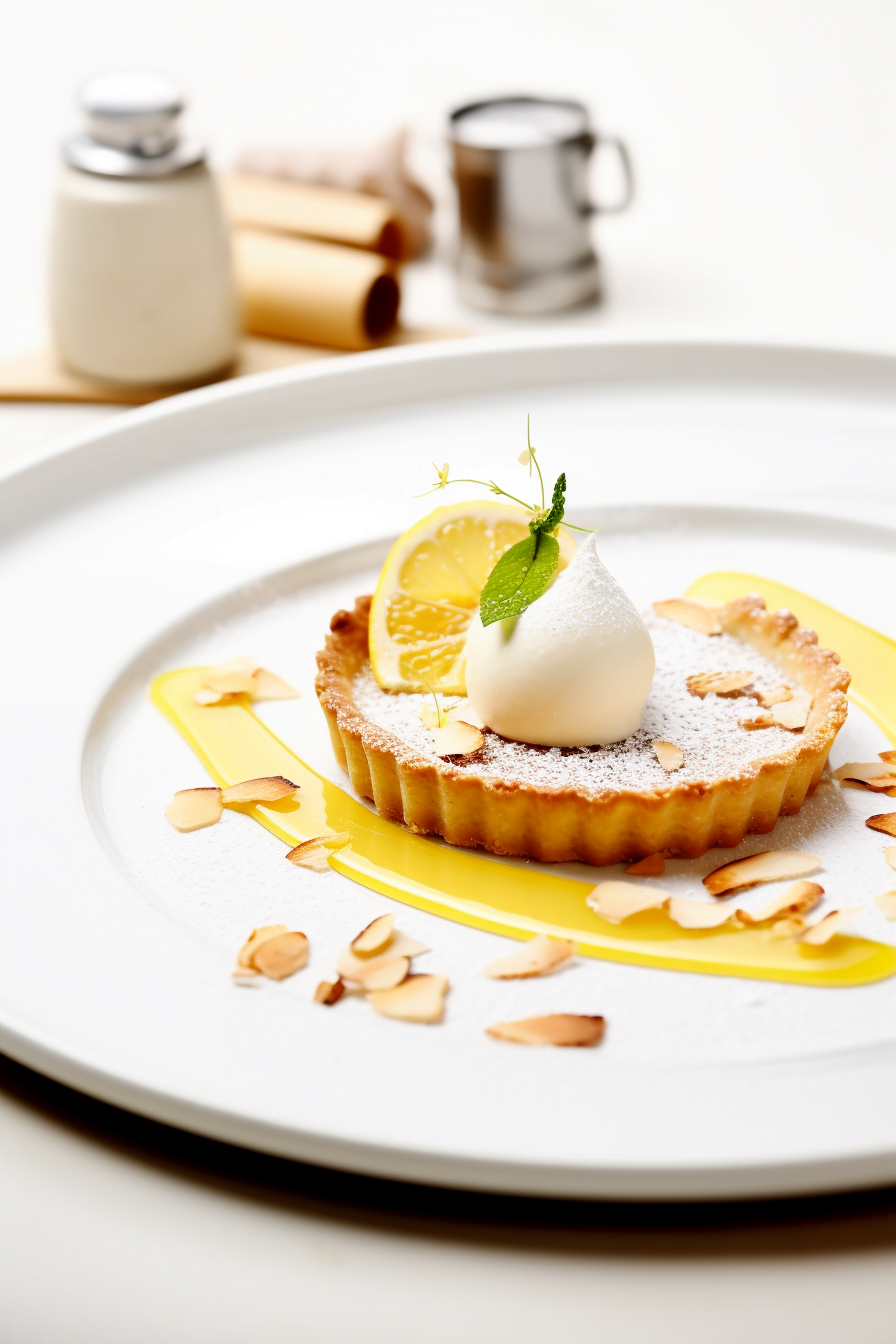 Mallorcan Lemon and Almond Tart