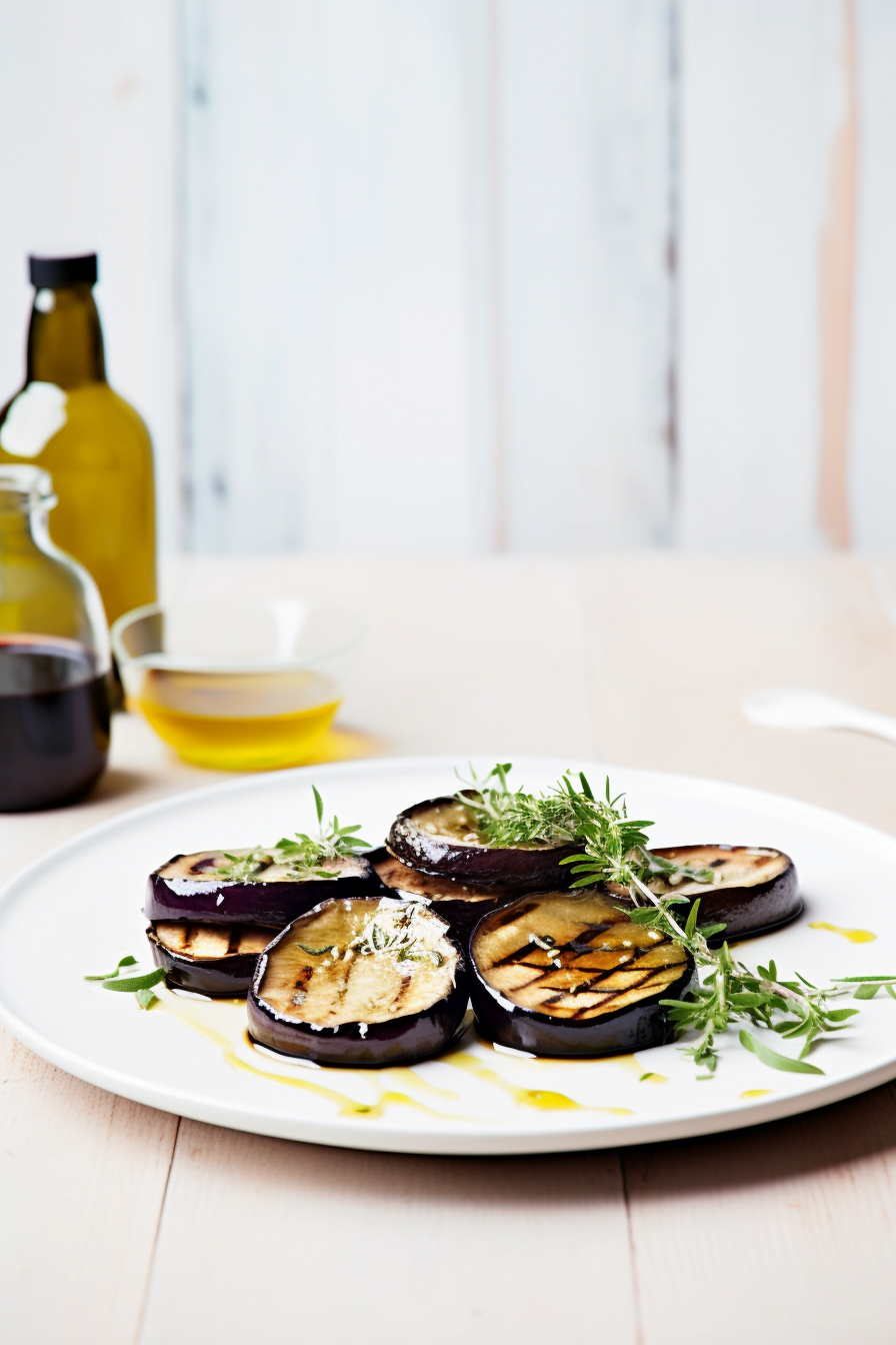 Sliced Eggplant for Patlıcan Kebabı