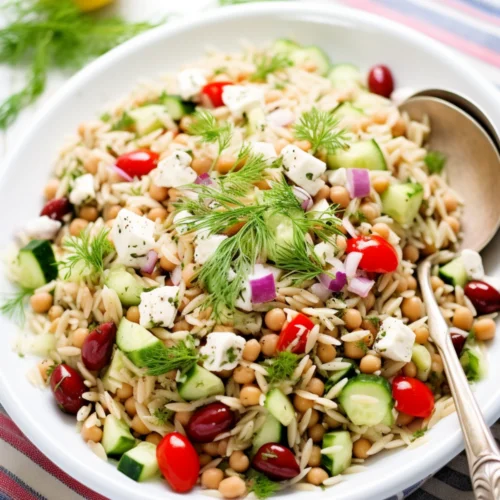 Mediterranean Lentil and Orzo Salad with Sun-Dried Tomatoes_001
