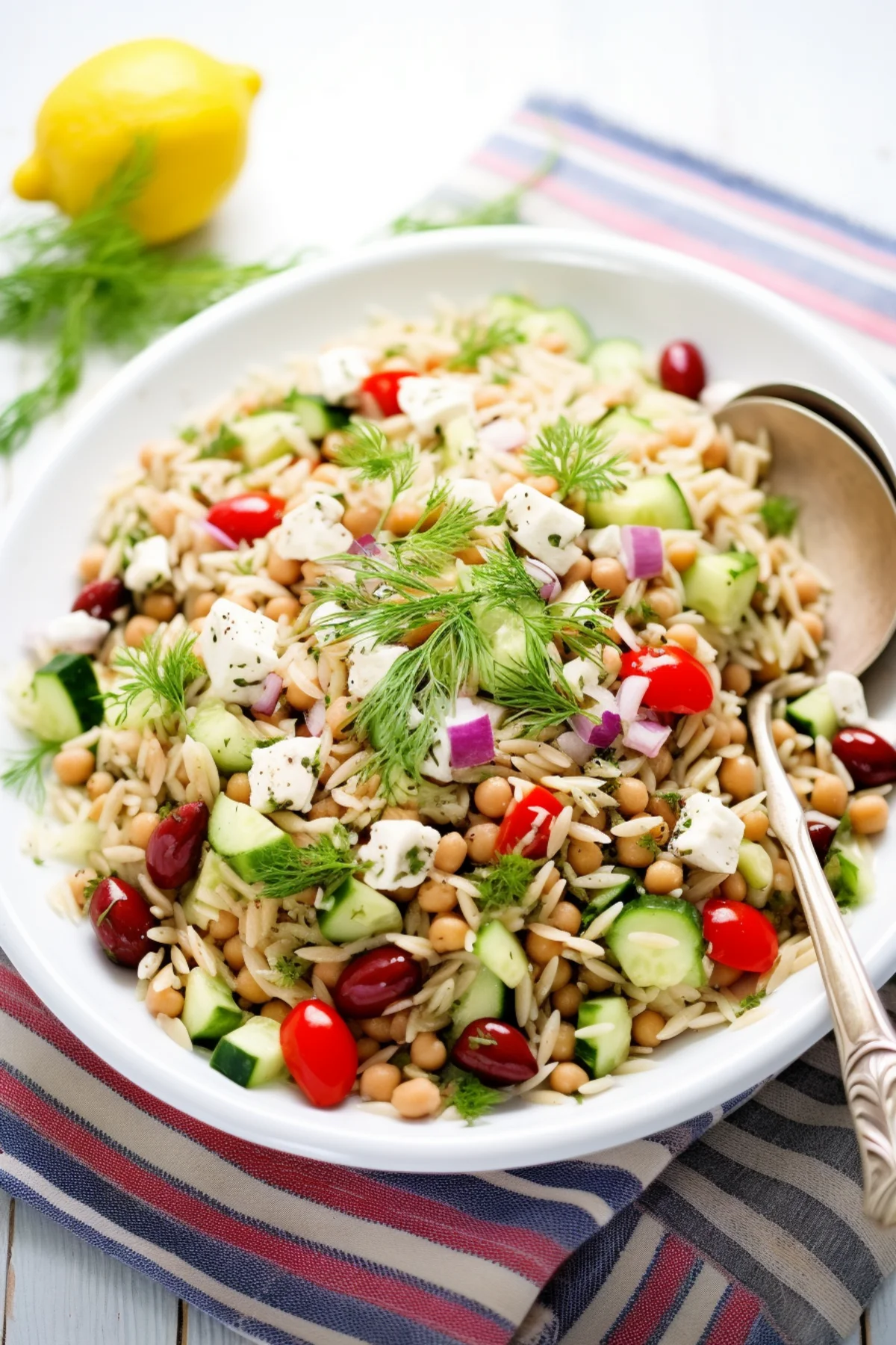 Mediterranean Lentil and Orzo Salad with Sun-Dried Tomatoes_001
