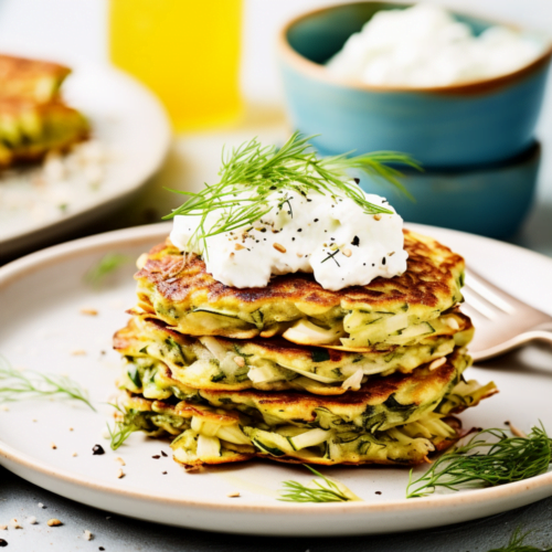 Mediterranean Zucchini and Herb Pancakes (Kabak Mücveri)_001