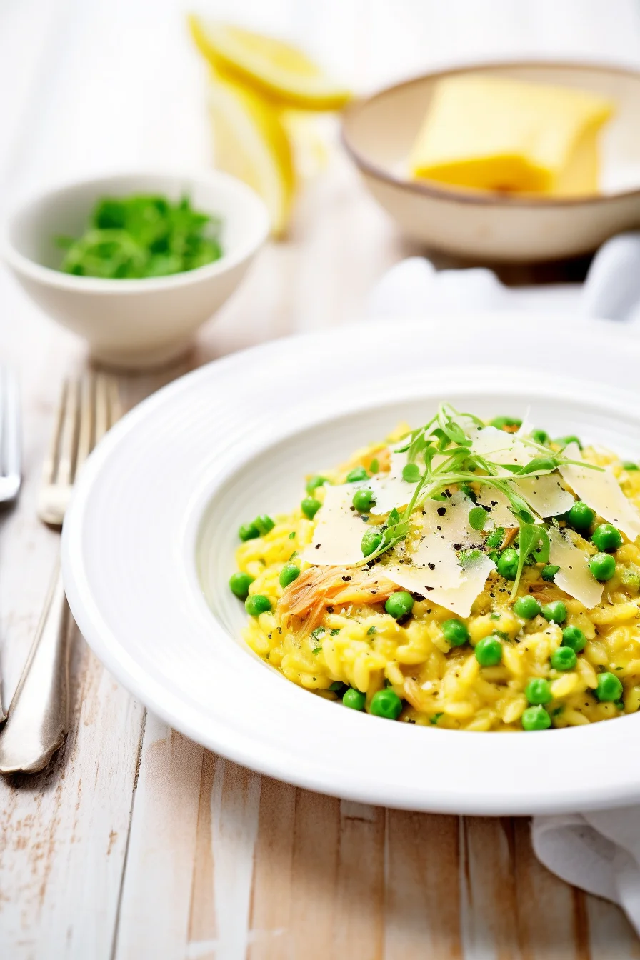 Cooking Milanese Saffron Risotto