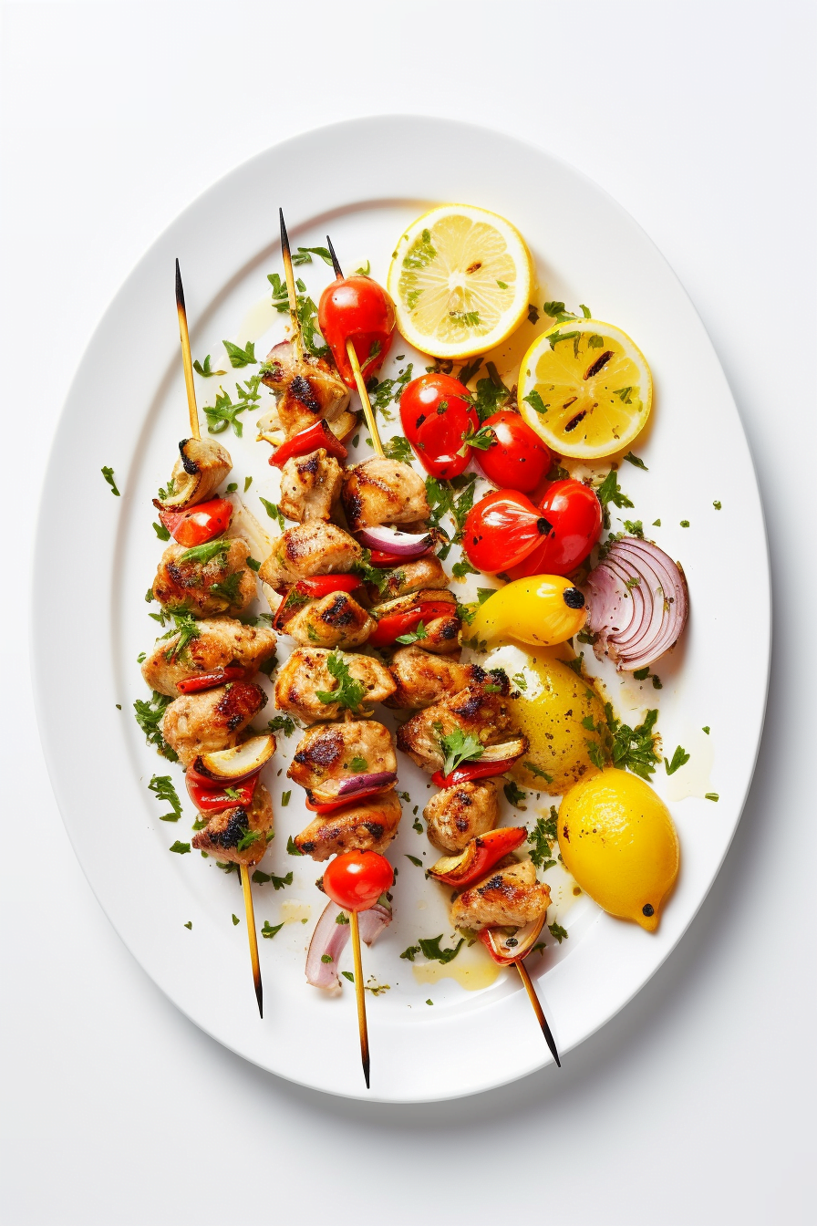 Marinating Chicken for Skewers