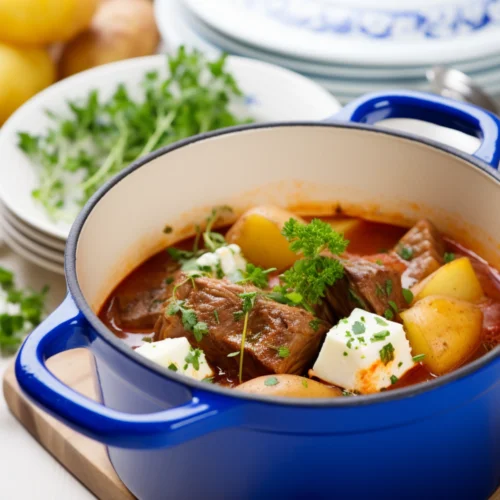 Montenegrin Lamb and Potato Stew (Kacamak)_001
