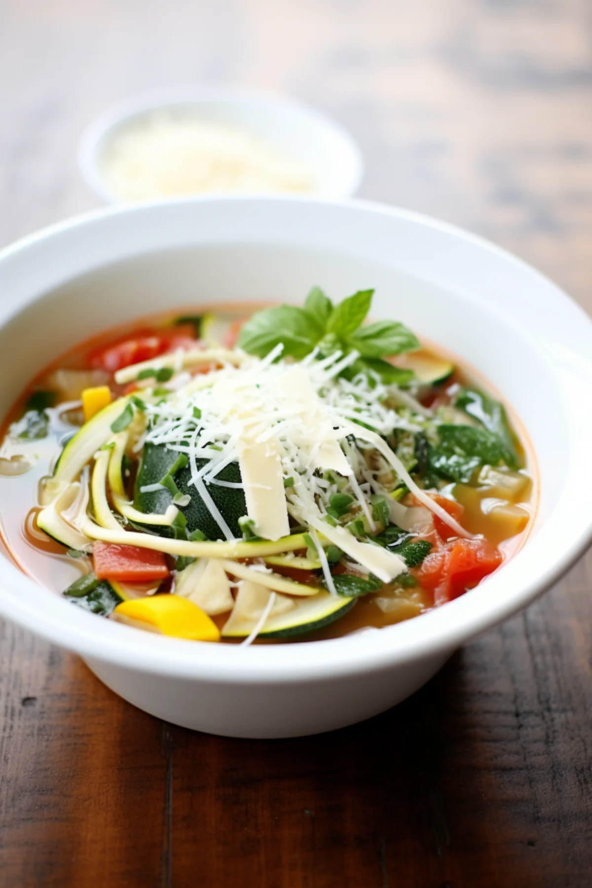 Neapolitan Zucchini and Basil Minestrone_001