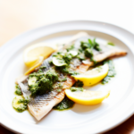 Pan-Seared Branzino with Mediterranean Salsa Verde_001