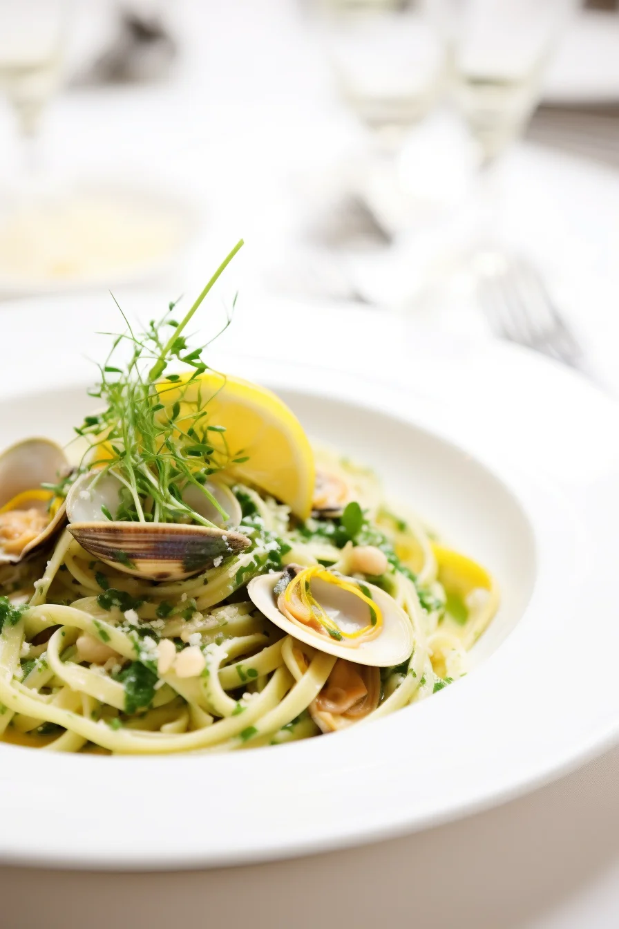 Ingredients for Pasta with Clams and Zucchini
