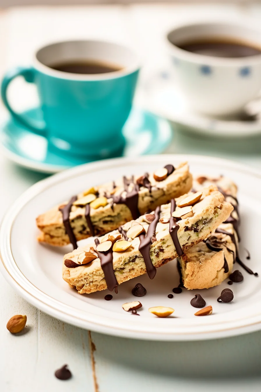 Ingredients for Piedmontese Hazelnut and Chocolate Biscotti