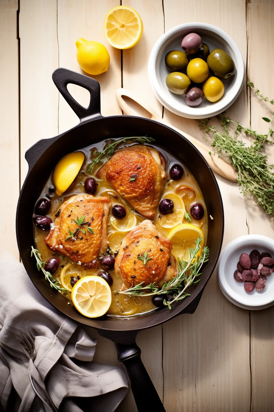 Ingredients for Provencal Chicken