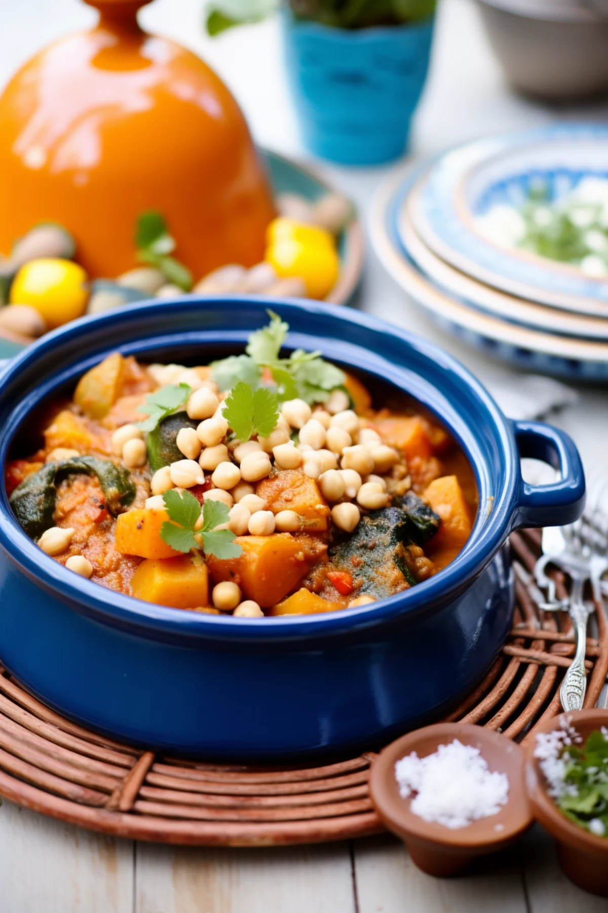 Pumpkin and Chickpea Tagine with Couscous_001