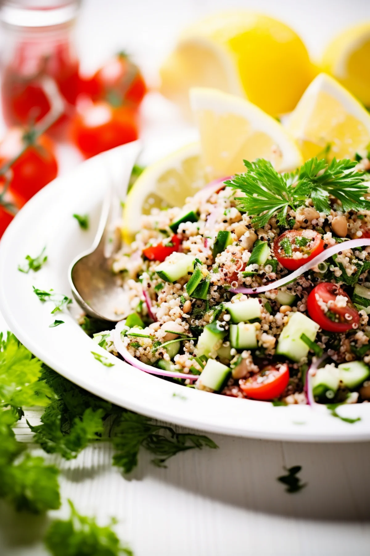 Quinoa Tabbouleh with Fresh Herbs and Lemon_001