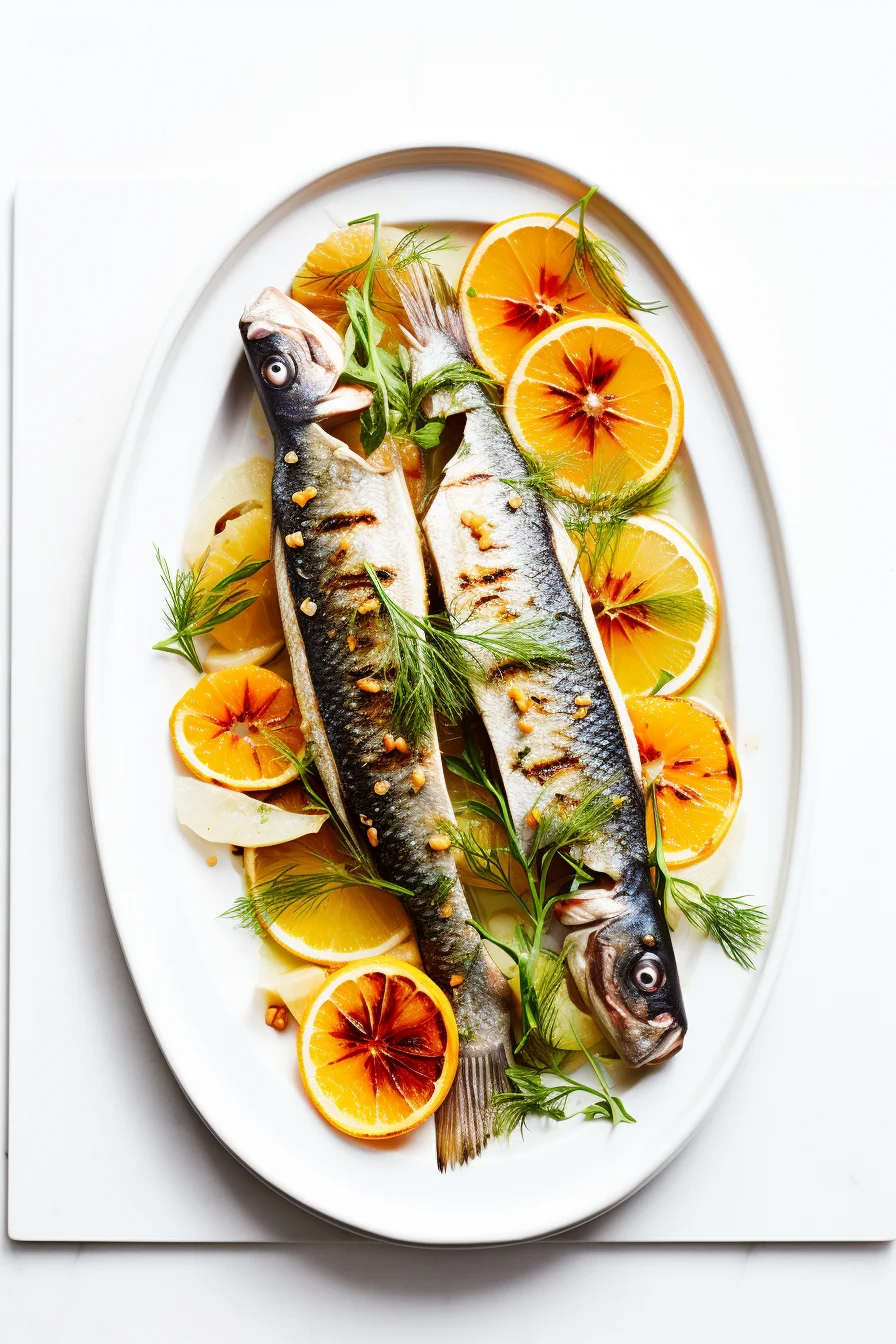 Ingredients for Roasted Branzino with Fennel and Sicilian Citrus