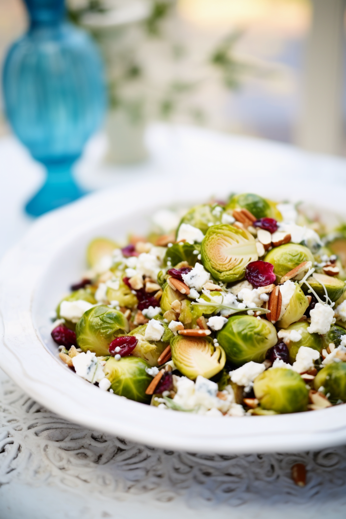 Roasted Brussel Sprouts and Quinoa Salad with Lemon Dressing_001