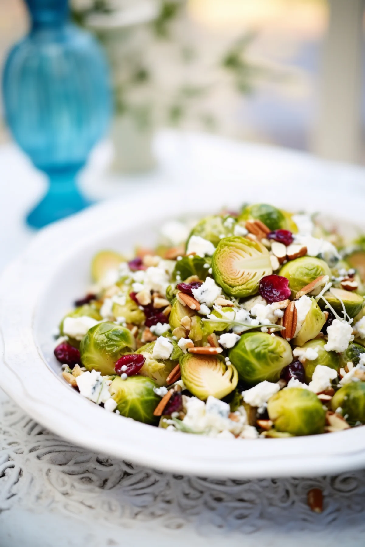 Roasted Brussel Sprouts and Quinoa Salad with Lemon Dressing_001