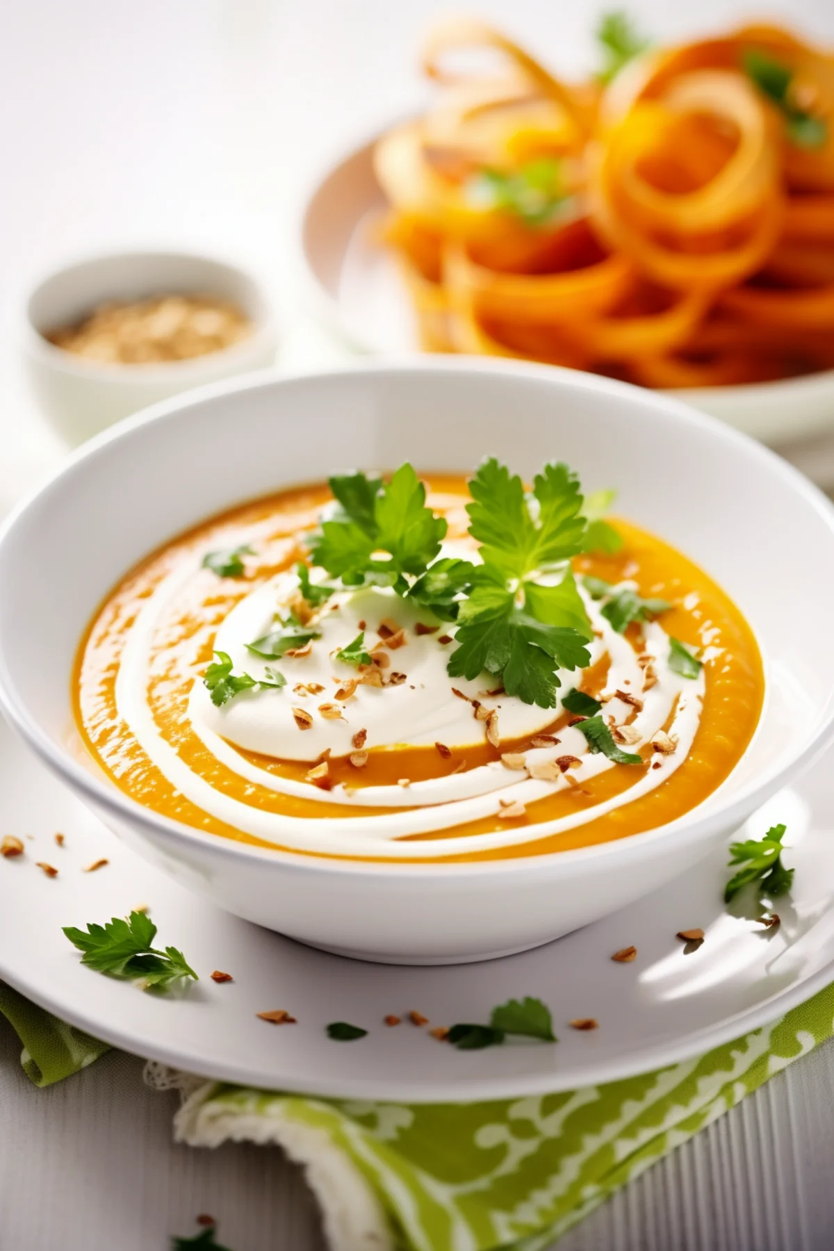 Roasted Carrot Soup with Ginger and Orange_001