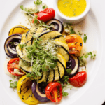 Roasted Provencal Vegetables with Herbed Quinoa_001