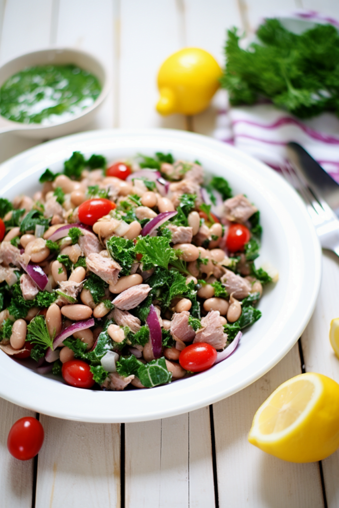 Sardinian Cannellini Bean and Tuna Salad Cooking Mediterranean