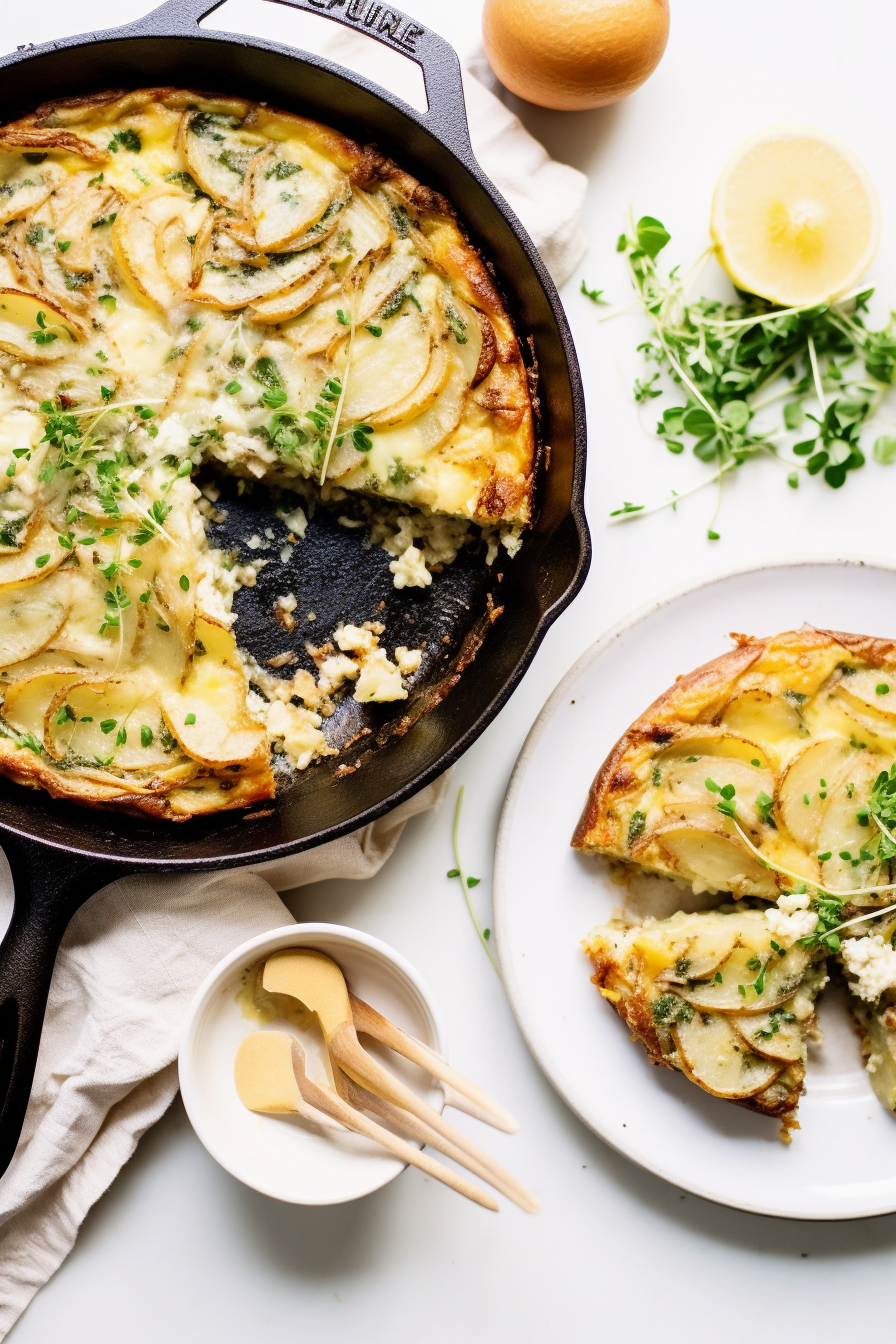 Ingredients for Sardinian Frittata