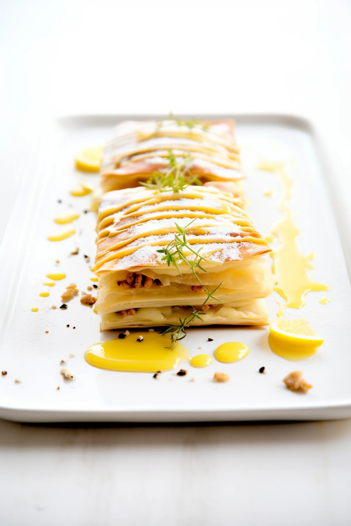 Sardinian Seadas (Cheese and Lemon Pastries) with Honey Drizzle_001