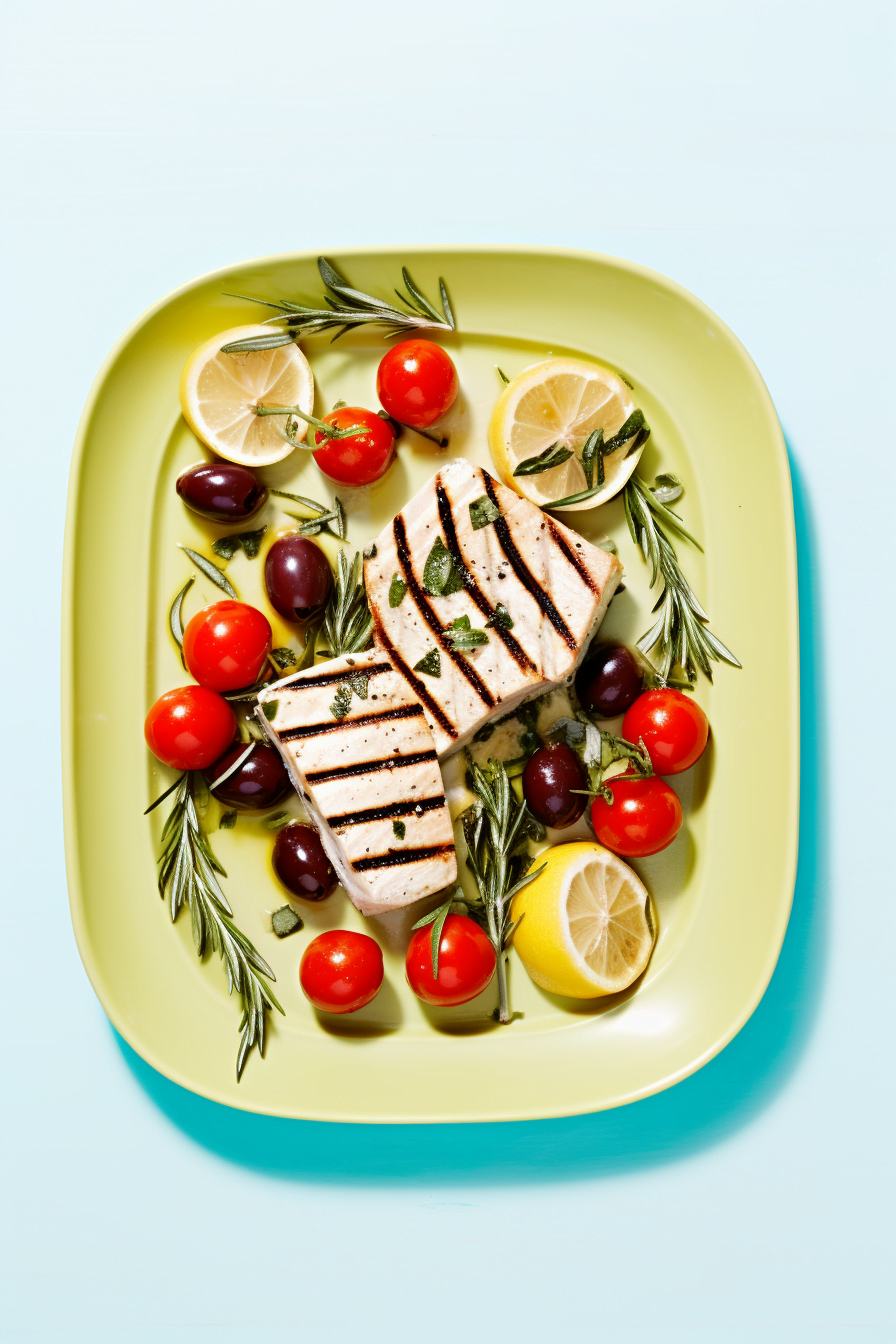 Sardinian Swordfish with Olives and Cherry Tomatoes Cooking Mediterranean