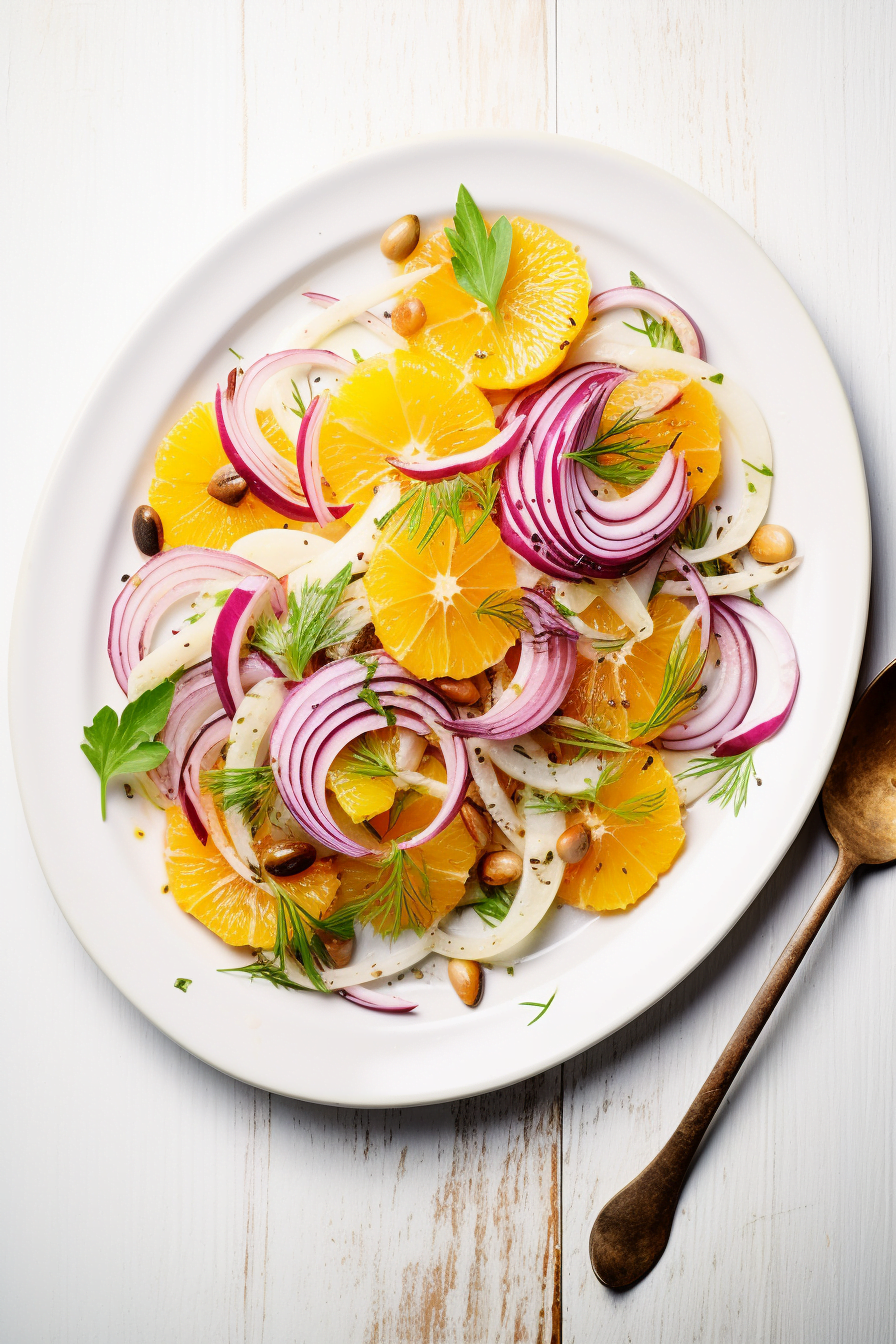 Ingredients for Sicilian Fennel and Orange Salad