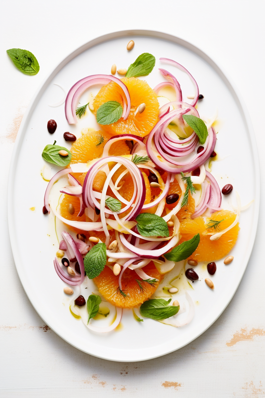Ingredients for Sicilian Orange and Fennel Salad