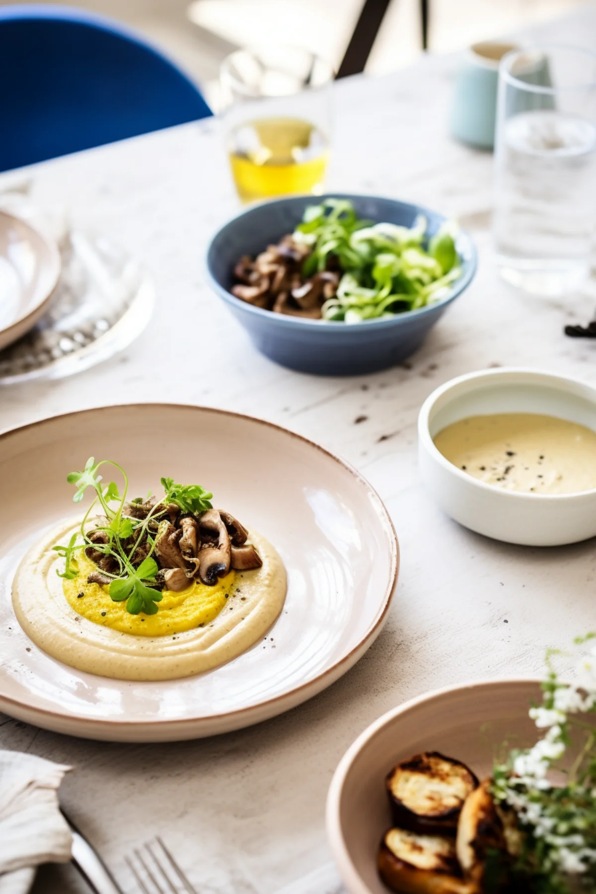 Sicilian Polenta with Mushroom Ragout_001