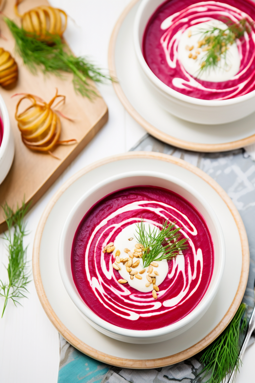 Ingredients for Slovenian Beetroot Soup