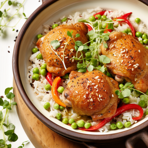 Spanish Chicken and Rice with Saffron (Arroz con Pollo)_001