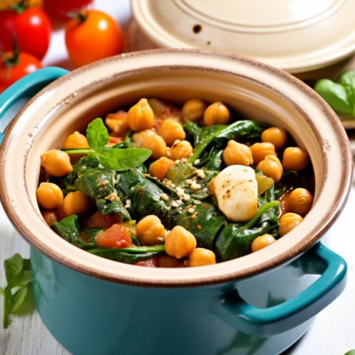Spanish Chickpea and Spinach Stew with Cumin_001