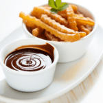 Spanish Churros with Dark Chocolate and Chili_001