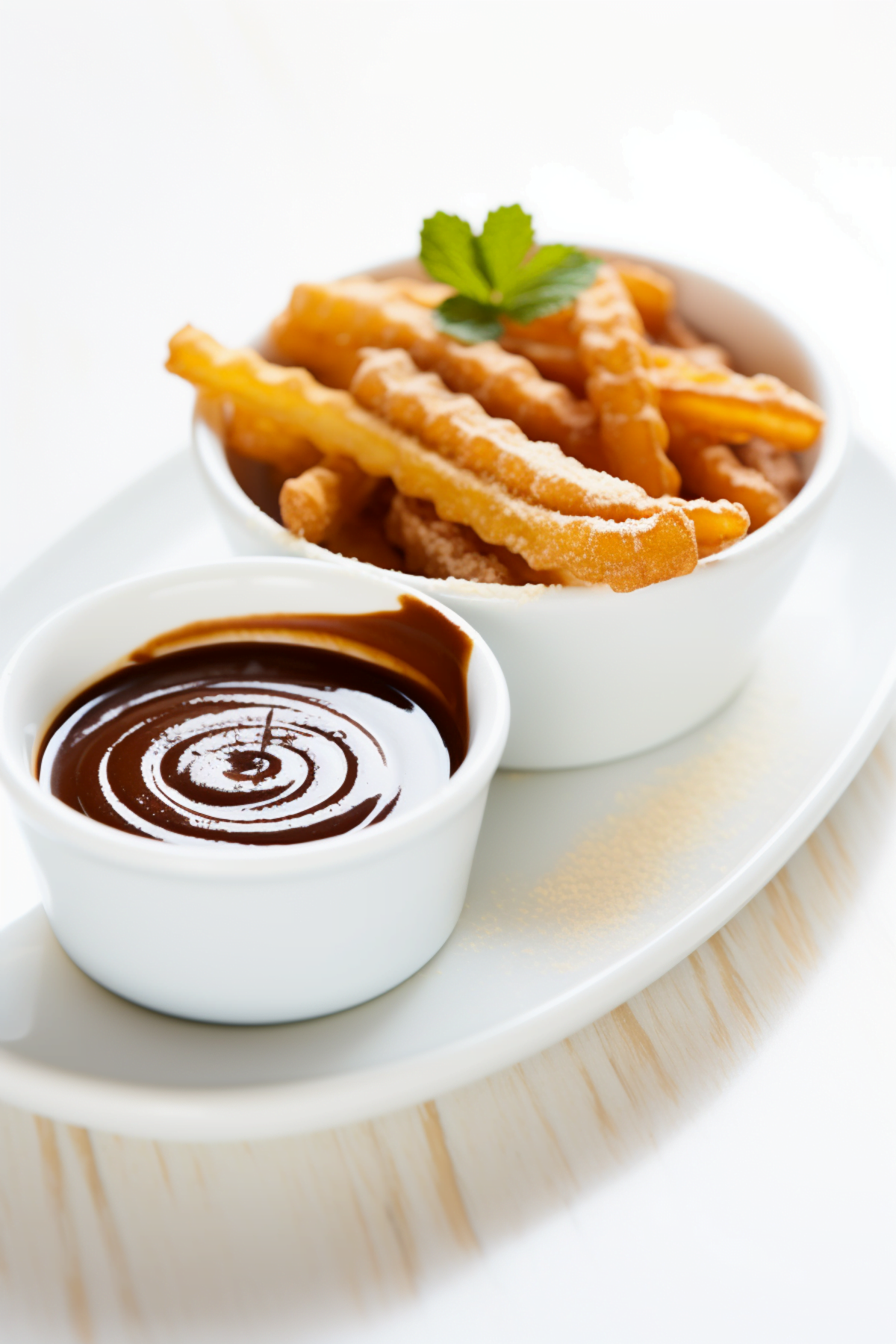 Spanish Churros with Dark Chocolate and Chili_001
