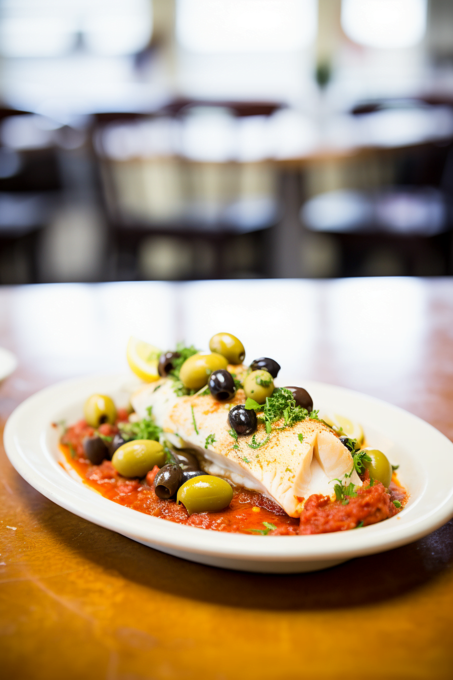 Ingredients for Spanish Cod a la Vizcaina