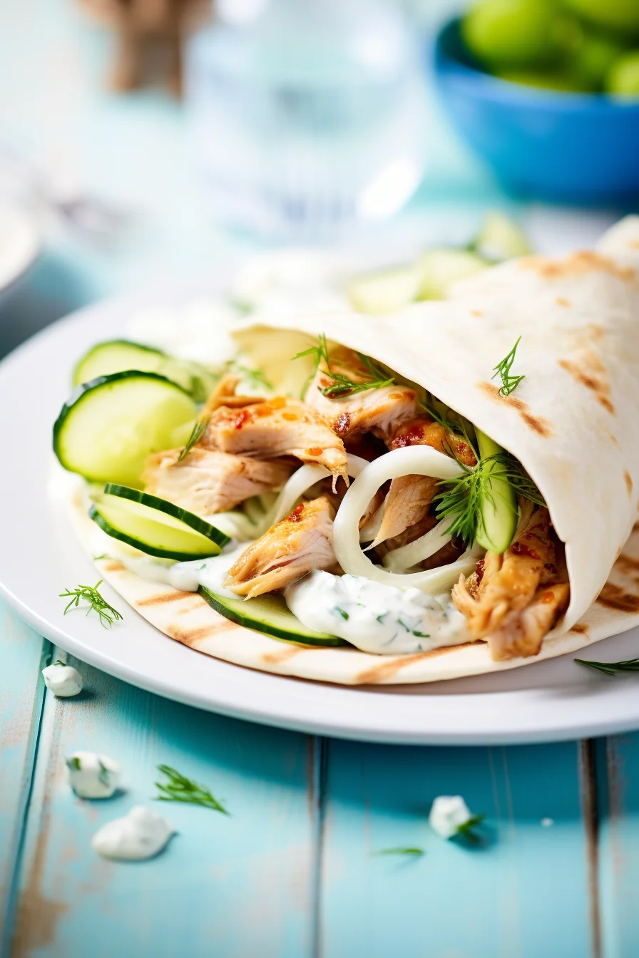 Preparing Syrian Chicken Shawarma