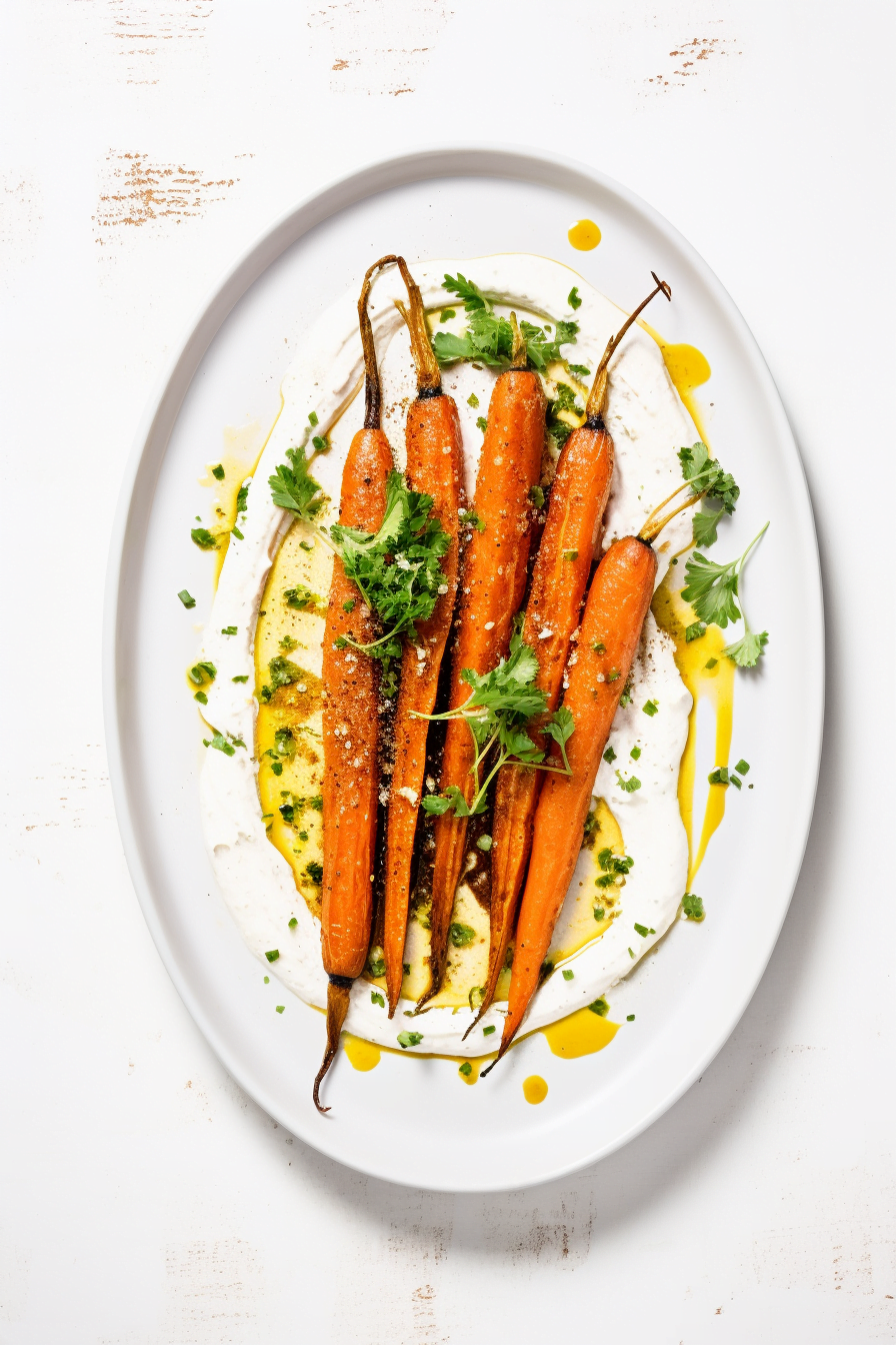 Preparing Harissa-Roasted Carrots