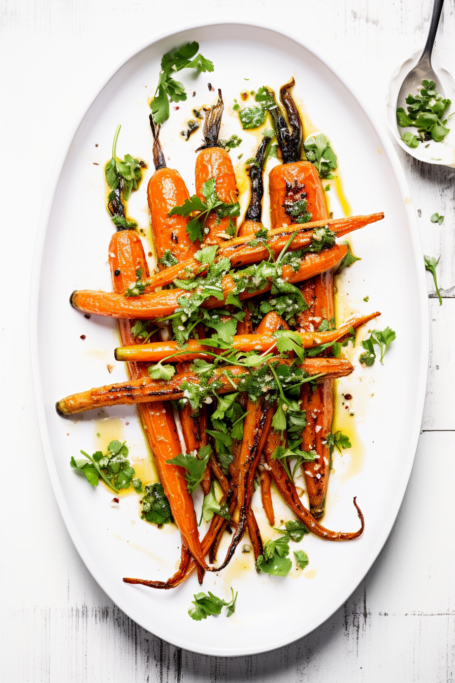 Tunisian Harissa-Roasted Carrots