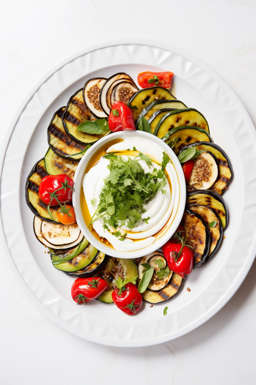Grilled Vegetables Preparation