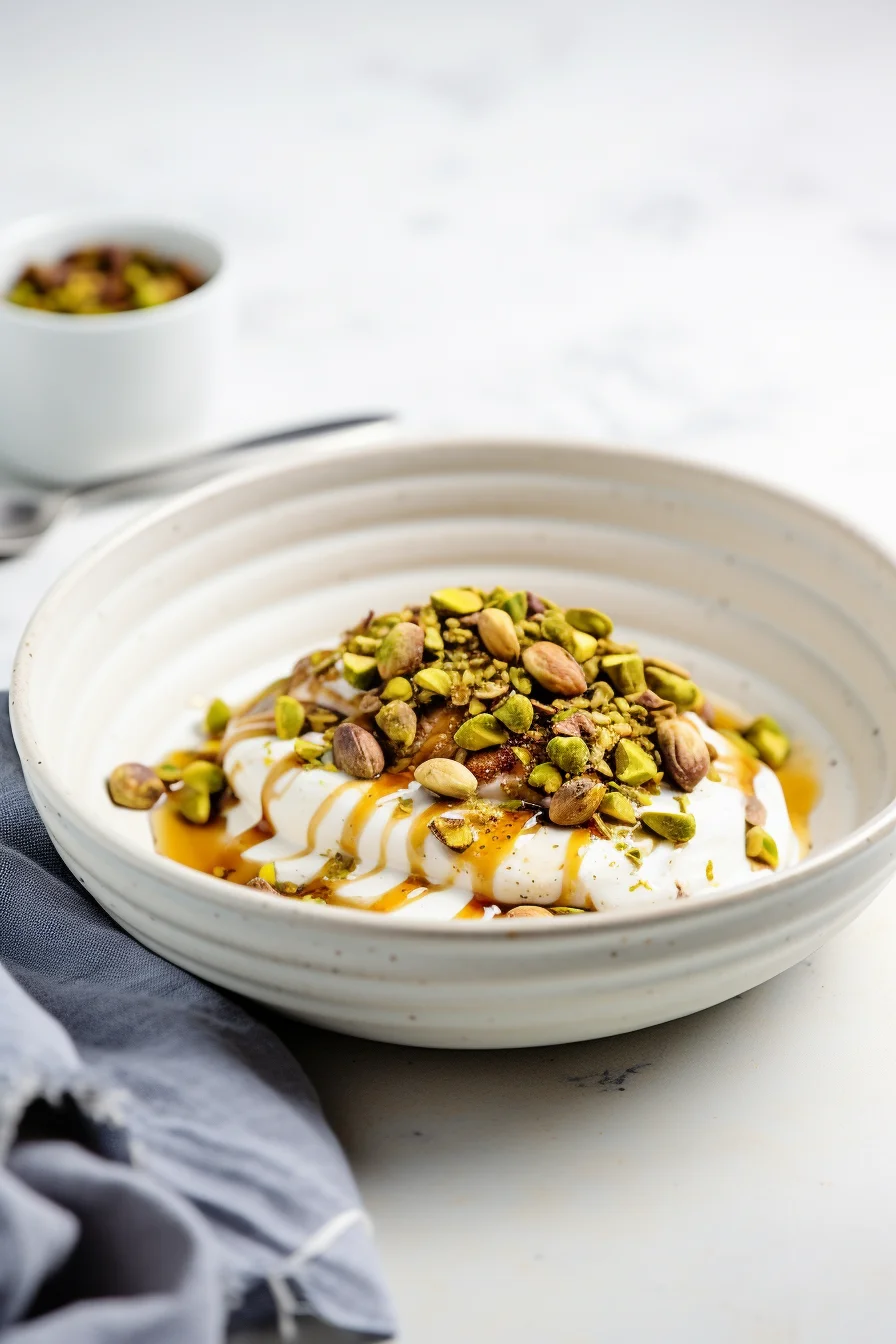 Turkish Lokma with Rosewater Syrup and Pistachios