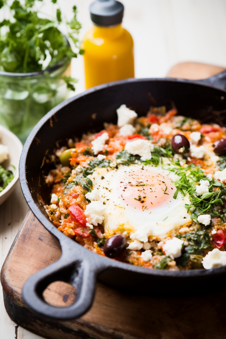 Ingredients for Turkish Menemen